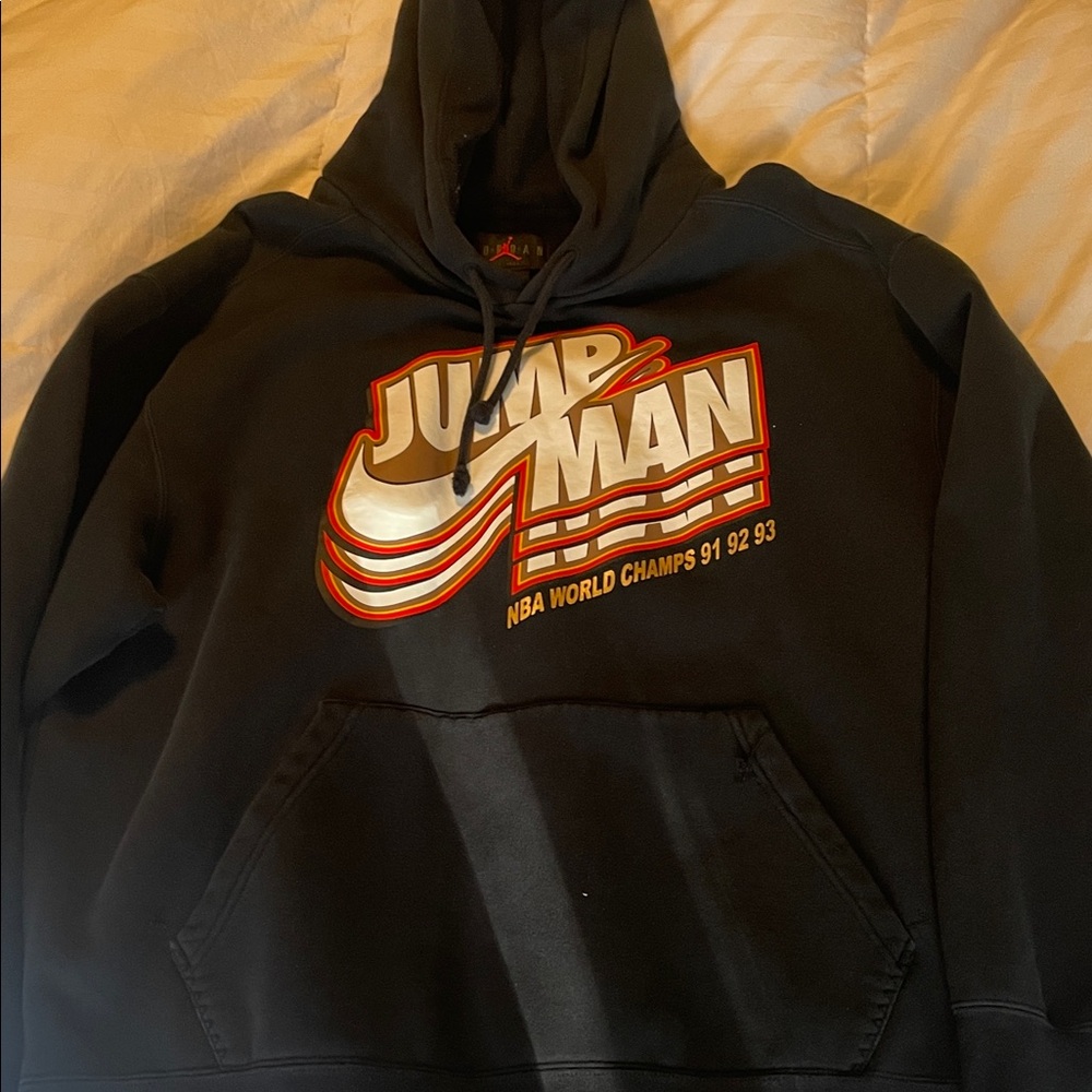 Jordan Black Jumpman Hoodie